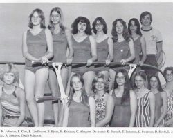Frewsburg Girls Swimming Team, 1977.