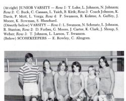 Frewsburg Girls Swimming Team, 1978.