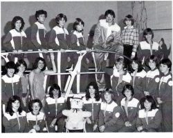 Frewsburg Girls Swimming Team, 1982.