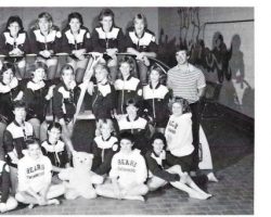 Frewsburg Girls Swimming Team, 1985.