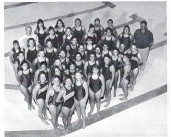 Frewsburg Girls Swimming Team, 1999.