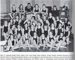 Frewsburg Girls Swimming Team, 2004.