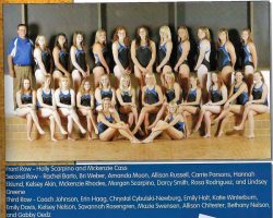 Frewsburg Girls Swimming Team, 2008.