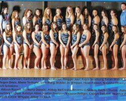 Frewsburg Girls Swimming Team, 2012.