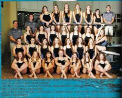 Frewsburg Girls Swimming Team, 2013.