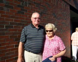 Inductee Skip Furlow and Val.