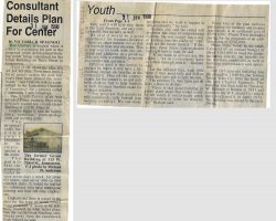 Consultant Details Plan For Center. January 31, 1998.