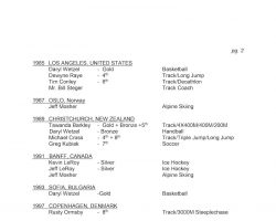 History of the Deaf Olympics - St. Mary's School for the Deaf. Page 2.