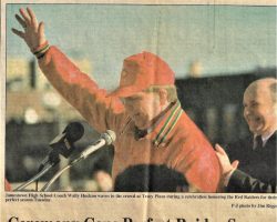 Ceremony Caps Perfect Raider Season. November 30, 1994.