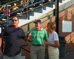 Hugh Imus, Tom Ames, Louise Boutwell