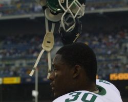 Jehuu Caulcrick with Michigan State. Jehuu Caulcrick with Michigan State.