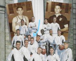 Army basketball team 1994-95 with Justin Johnson. Army basketball team 1994-95.