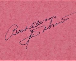 Irv Noren autograph. Irv Noren autograph.