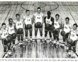 Jamestown Community College basketball team, 1967.