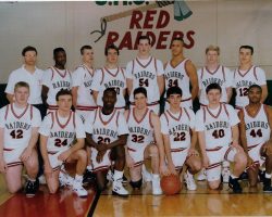 Jamestown High School basketball team. 1991-92. Jamestown High School basketball team. 1991-92.