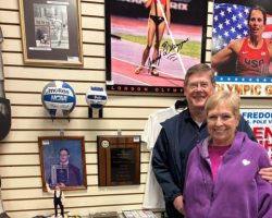 Daniel's brother Jim and his sister-in-law Karen Bryner visited the CSHOF in October 2026. Daniel's brother Jim and his sister-in-law Karen Bryner visited the CSHOF in October 2026.