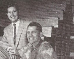 Joseph Rushin and Clarence  "Flash" Olson.