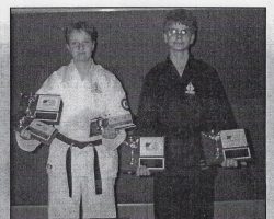 Karate Competitors. June 12, 2001.