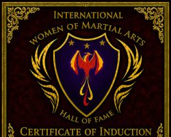 Christina Kebort was inducted into the International Women of Martial Arts Hall of Fame, April 17, 2026. International Women of Martial Arts Hall of Fame, April 17, 2026.
