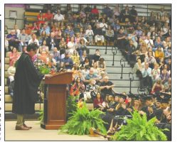 Sports Editor Shares Wit, Wisdom With JCC Grads.