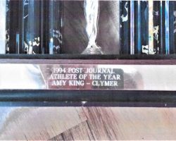 <em>Post-Journal</em> Athlete of the Year (track &amp; field), 1994.