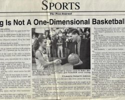 Amy King Is Not A One-Dimensional Basketball Player. Amy King Is Not A One-Dimensional Basketball Player. February 24, 1995.