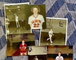 Kirsten Green Jamestown High School basketball.