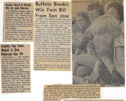 Softball articles.