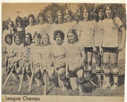 Bowling and Softball articles. 1972.