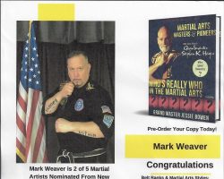 <em>Martial Arts Masters & Pioneers</em> promotion sheet. <em>Martial Arts Masters & Pioneers</em> promotion.
