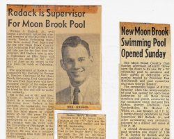 Swimming articles. 1957.