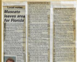 Muscato Leaves Area for Florida. Muscato Leaves Area for Florida.