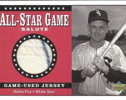 Nellie Fox trading card. Nellie Fox trading card.