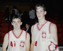 Nolan Swanson and Justin Johnson. WNY McDonalds game. 1994. Nolan Swanson and Justin Johnson. WNY McDonalds game. 1994.