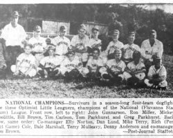 National Champions. <em>Post-Journal</em> (Jamestown). August 14, 1958. National Champions. <em>Post-Journal</em> (Jamestown). August 14, 1958.