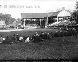 Celoron Park ballfield.