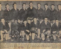 Seek Title Tonight. 1949.