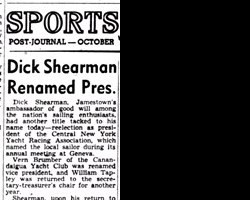 Dick Shearman Renamed Pres. October 1, 1947.