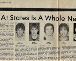 Wrestling At States Is A Whole New World. February 27, 1986.