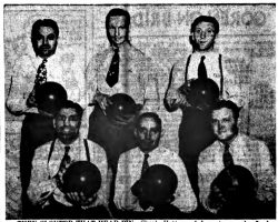 They Clouted That Head Pin. <em>Post- Journal</em> (Jamestown), April 23, 1946. They Clouted That Head Pin. April 23, 1946.