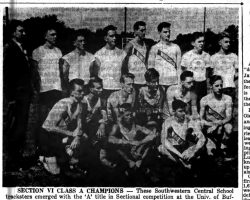 Section VI Class A Champions. <em>Post-Journal</em> (Jamestown), June 23, 1951. Section VI Class A Champions. June 23, 1951.