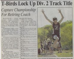 T-Birds Lock Up Div. 2 Track Title. <em>Post-Journal</em> (Jamestown), 2008. T-Birds Lock Up Div. 2 Track Title. 2008.
