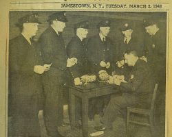 Hundreds For Polio Fight. <em>Post-Journal</em> (Jamestown), March 2, 1948. Hundreds For Polio Fight. March 2, 1948.