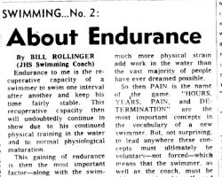 About Endurance. December 27, 1971.
