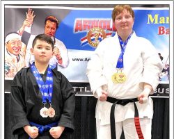Kebort, Dunn Shine At Arnold Battle of Columbus.  March 9, 2022.