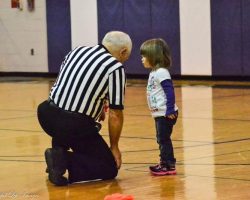 Paul gets advice from a young fan at Pine Valley.