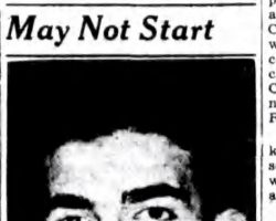 May Not Start. February 21, 1941.