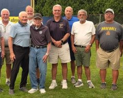 A reunion of players and coaches from Bill Race's career. July 15, 2026.