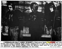 Undergrads May Carry Burden. <em>Post-Journal</em> (Jamestown), November 8, 1946. Undergrads May Carry Burden. November 8, 1946.
