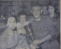 Brad's Beauties newspaper photo circa 1964.